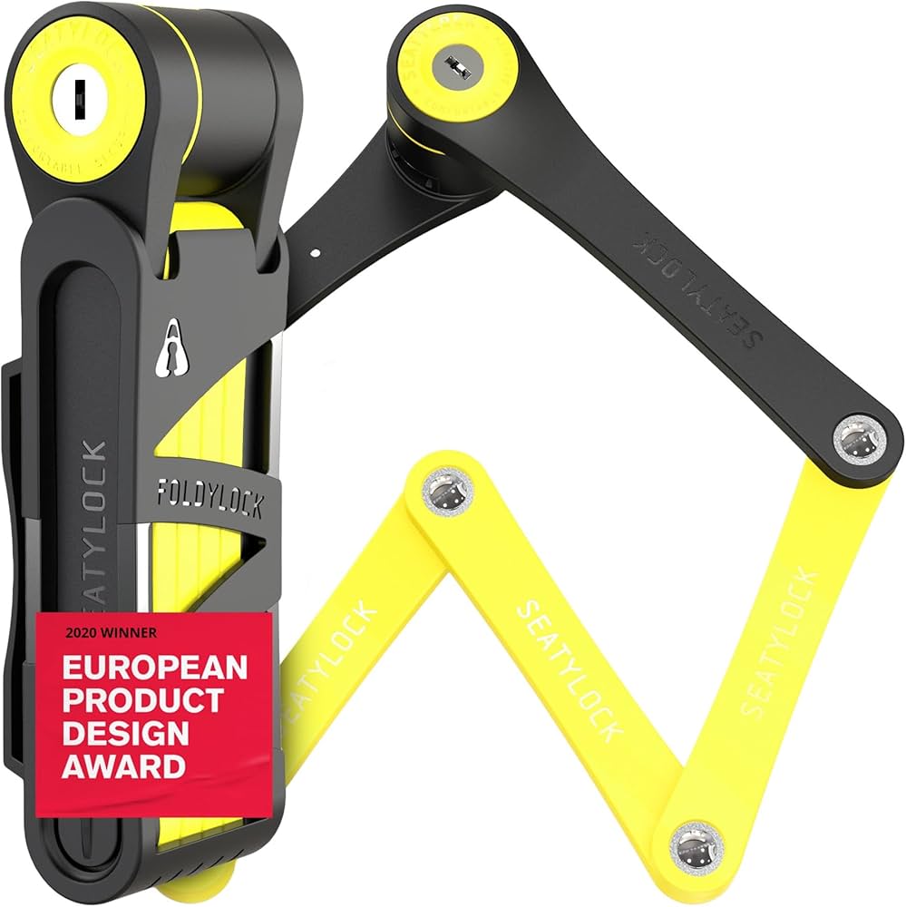 Amazon.co.jp: Seatylock FoldyLock コンパクト折りたたみ自転車ロック