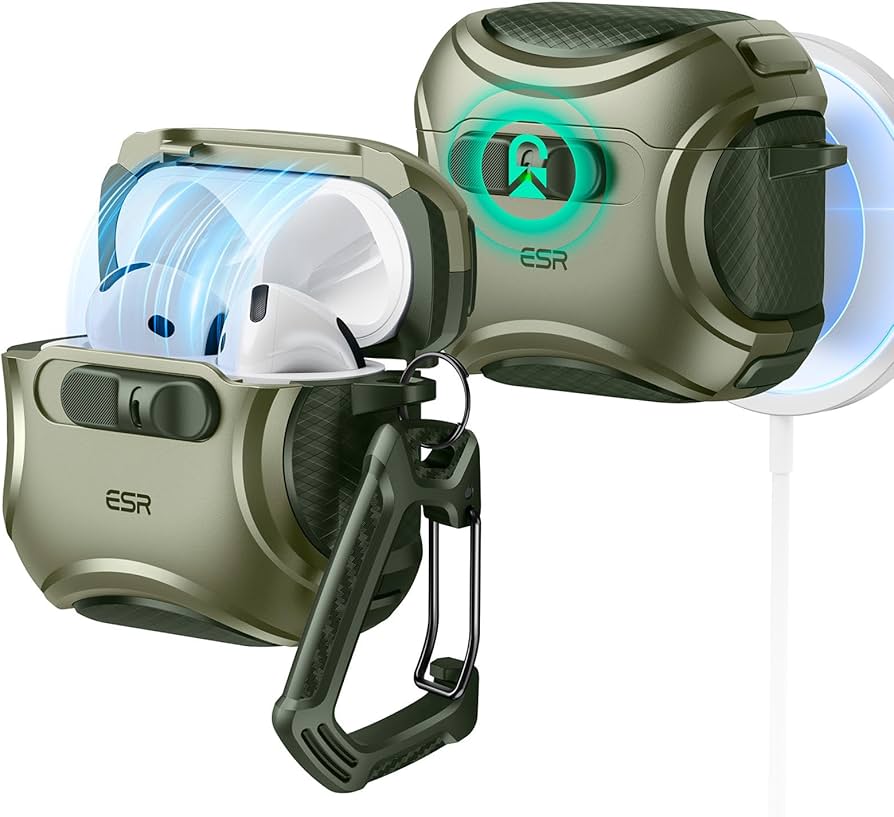 Amazon | ESR AirPods 4 ケース AirPods 第4世代 ケース(2024) (USB-C