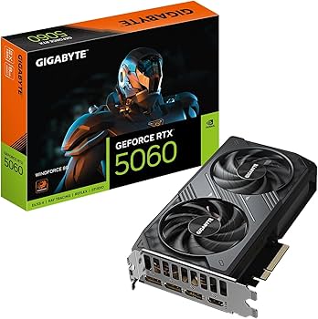 Amazon.com: GIGABYTE GeForce RTX 5060 WINDFORCE 8G Graphics Card