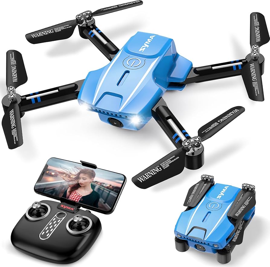 Amazon.com: SYMA Mini 720P HD FPV Camera Drone for Kids Adults Blue