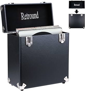 Amazon.com: Retround Vintage Retro Vinyl leather Record Holder