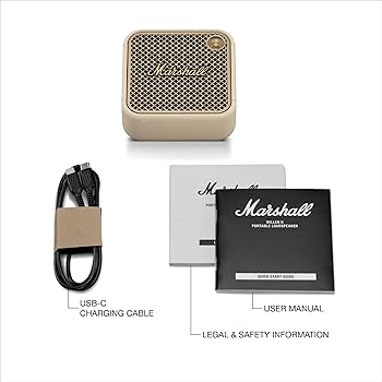 Amazon.co.jp: Marshall ワイヤレスポータブル防水スピーカー Willen