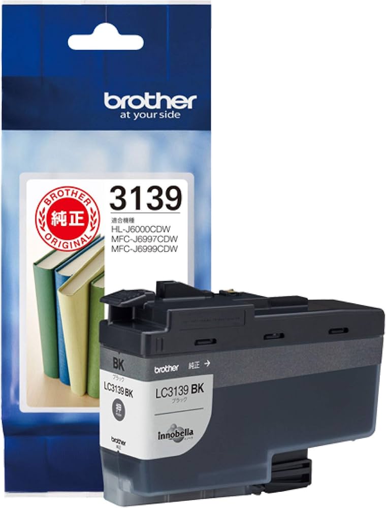 Amazon.co.jp: 【brother純正】インクカートリッジブラック LC3139BK