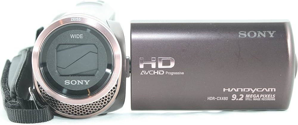 Amazon | SONY HDビデオカメラ Handycam HDR-CX480 ボルドーブラウン