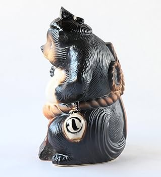 Amazon.co.jp: 陶里『信楽焼』横綱狸 11号 A108-03 : ホーム＆キッチン