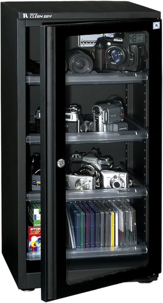 Amazon | 東洋リビング オートクリーンドライ 防湿庫 118L ブラック ED