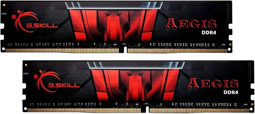G.SKILL AEGIS Series DDR4 RAM (XMP) 32GB (2x16GB) 3200MT/s CL16-18
