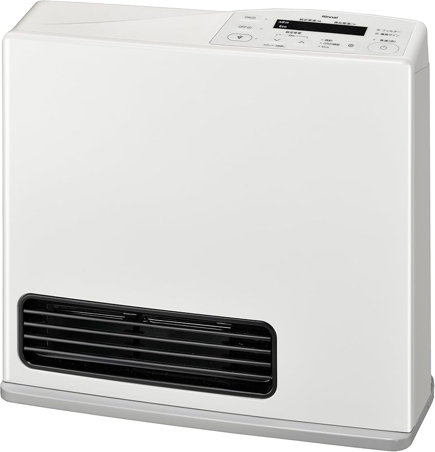 Amazon | リンナイ ガスファンヒーター 木造7畳/コンクリート造9畳まで