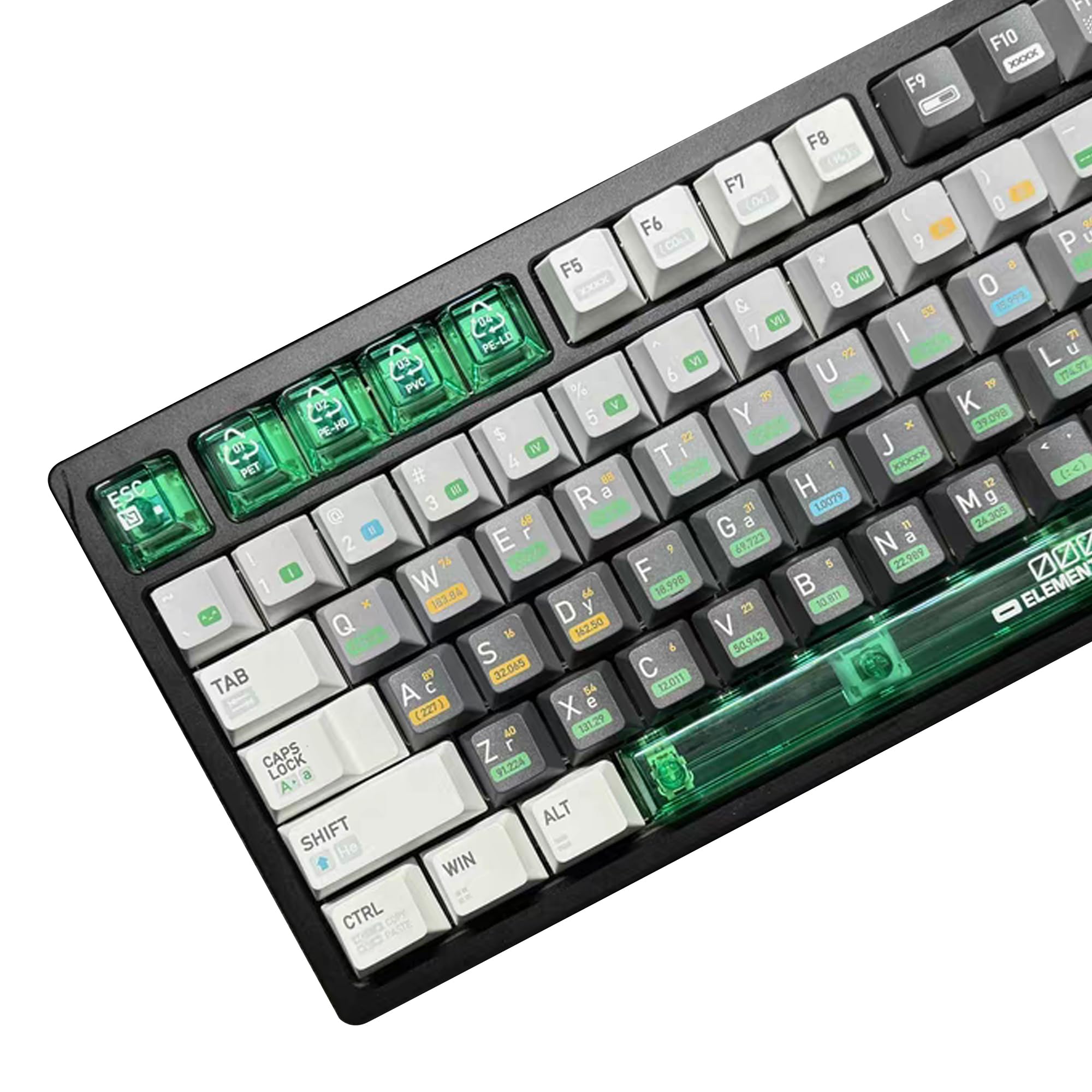 Amazon | Chemistry 001テーマキーキャップオリジナル高さ145キーpbt