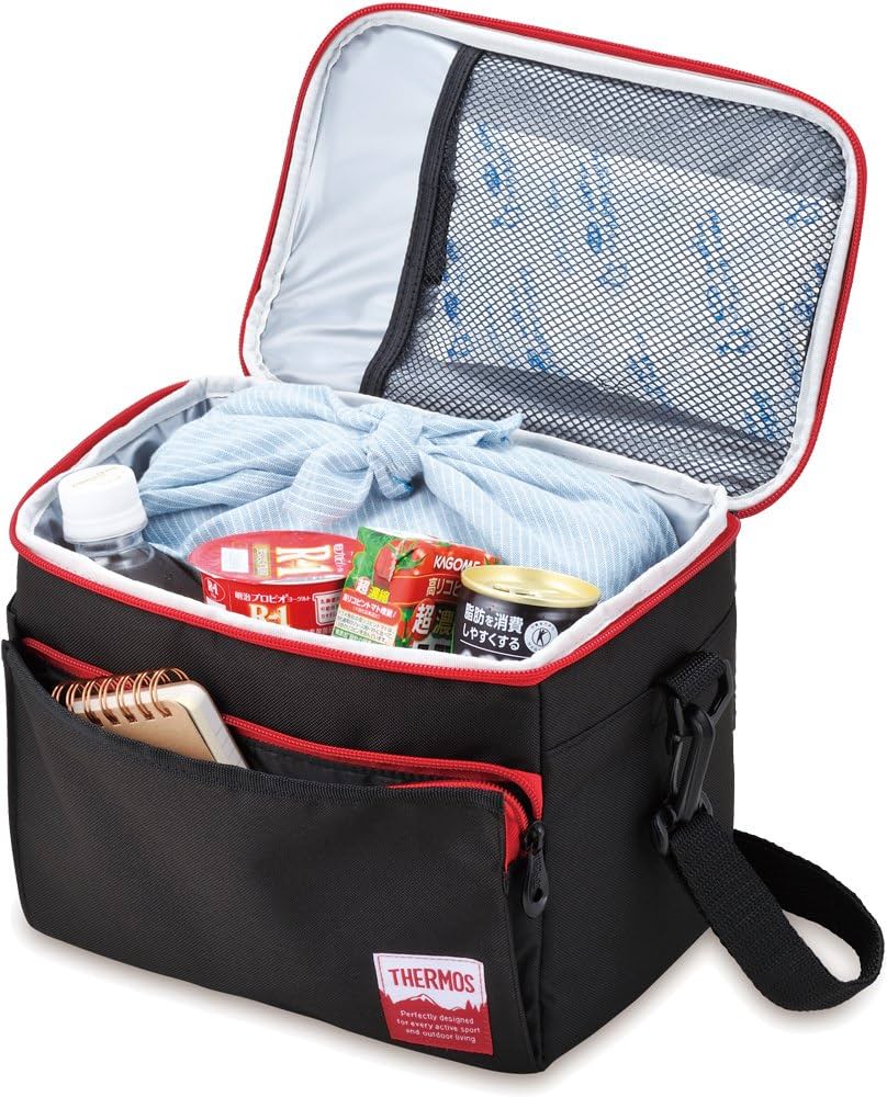 Amazon｜サーモス ソフトクーラー 5L ブラック REF-005 BK｜クーラー