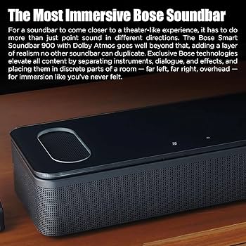 ポンキチ】Bose Smart Soundbar 900 本体 Bose Smart Soundbar 900