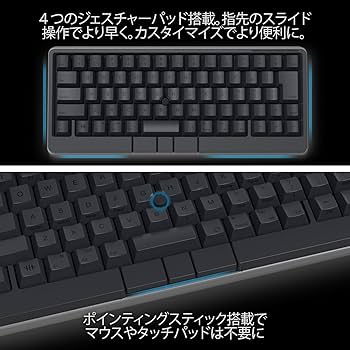 Amazon | PFU キーボード HHKB Studio 日本語配列／墨（ポインティング