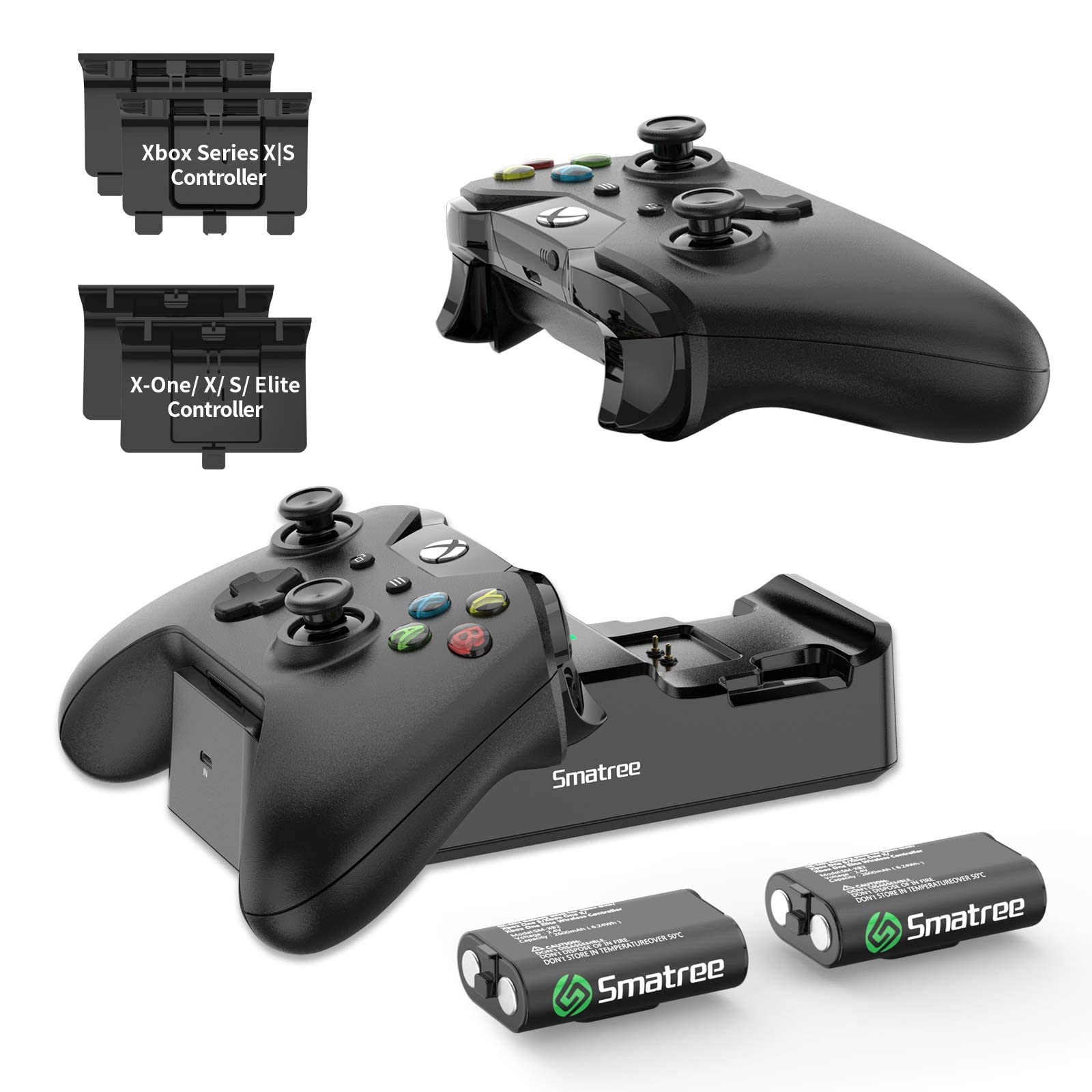 Amazon.com: Smatree Controller Charger Station for Xbox One/Xbox