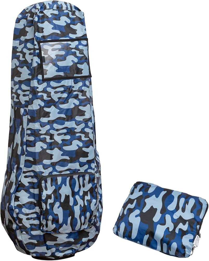 Amazon | FIELDOOR ゴルフバッグカバー 脱着簡単 トラベルカバー 120cm