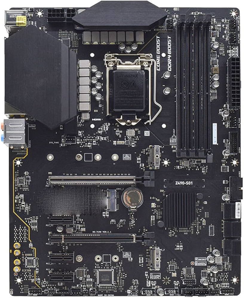 Amazon | Z490-S01 LGA 1200128GコアI910900K I710700KCPU2×M.2PCI-E3