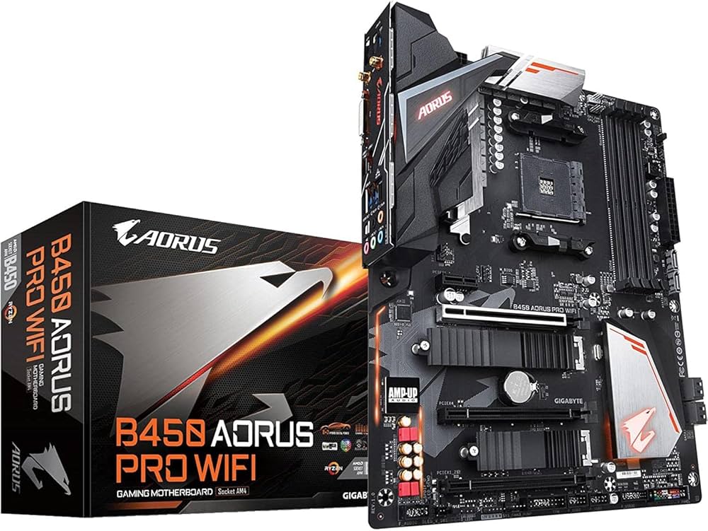 Amazon.co.jp: GIGABYTE B450 AORUS PRO WIFI ATX マザーボード [AMD