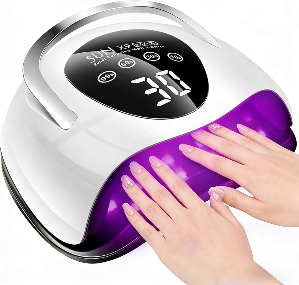 Amazon.com: LadyMisty 268W UV LED Nail Lamp, 2026 Upgrade UV Light
