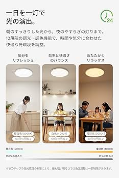 Amazon.co.jp : lipro（ライプロ）目に優しい シーリングライト｜低