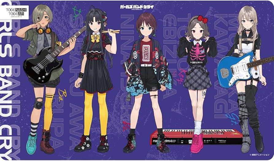 Amazon | エンスカイ(ENSKY) ガールズバンドクライ キャラクターラバー