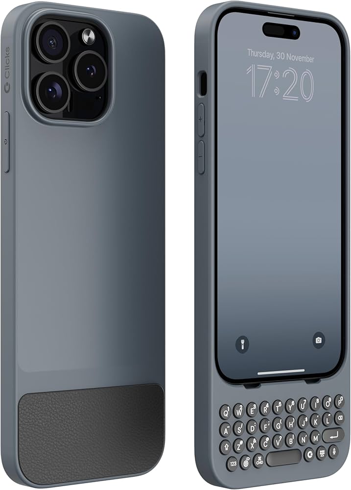 Clicks Keyboard for iPhone 14 Pro - London Sky : Amazon.in
