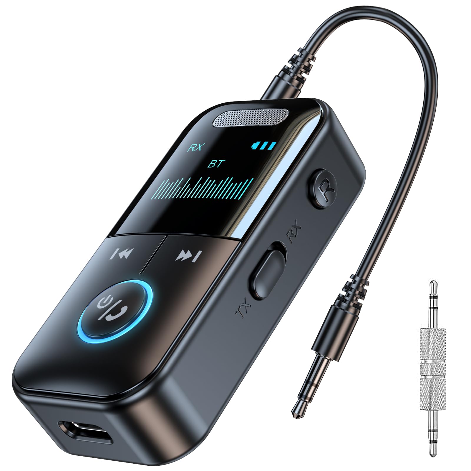 Amazon | SETHDA Bluetooth 5.4 トランスミッター & レシーバー 3.5mm