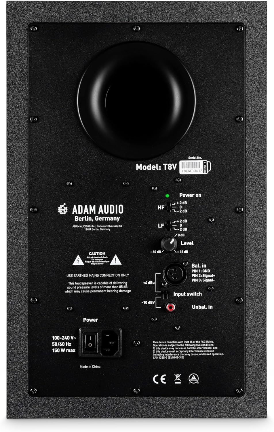Amazon | ADAM Audio T8V ニアフィールドモニター 1台 アダム