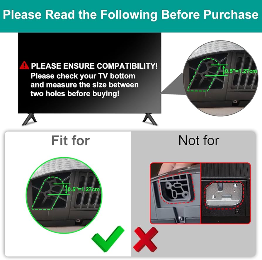 Amazon | Hisense テレビ脚用テレビスタンド Hisense Smart TV用