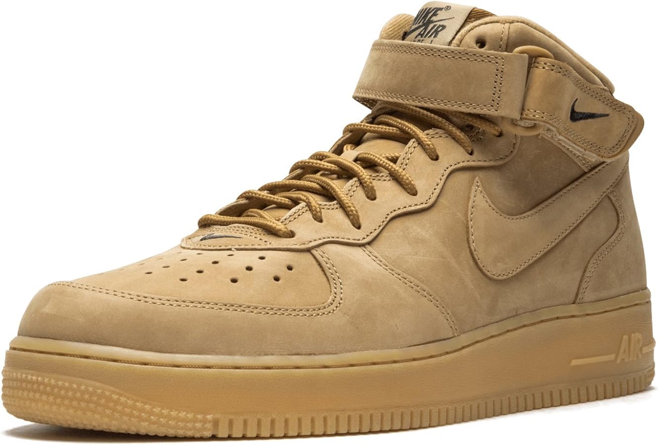 Amazon | [NIKE - ナイキ] AIR FORCE 1 MID 07 PRM QS 'FLAX' - 715889