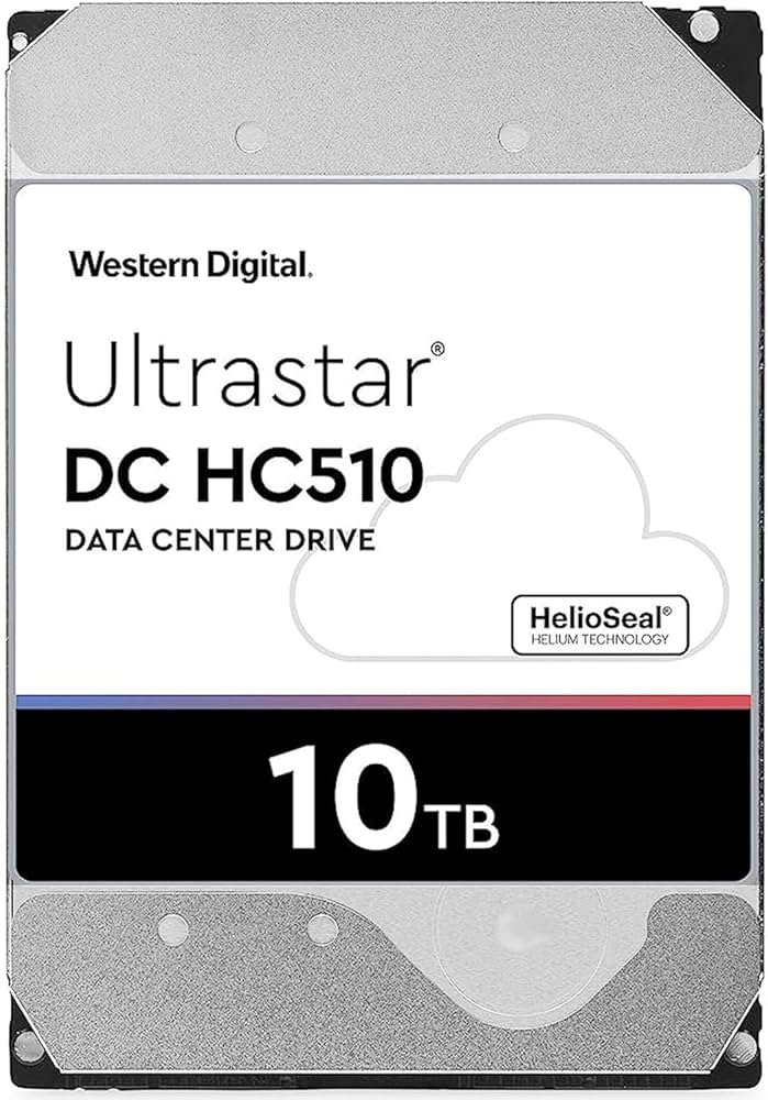 Amazon | 【整備済み品】 HDDウエスタンデジタル 10TB DC HC510