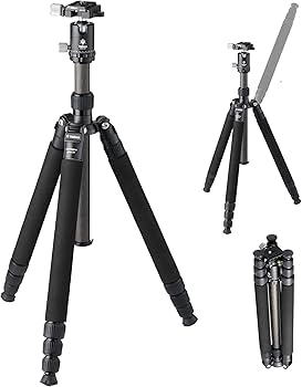 Amazon | ベルボン Velbon トラベルカーボン三脚 4段 カルマーニュ