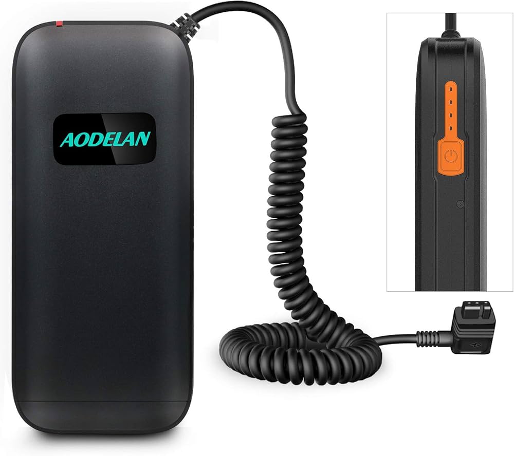 Amazon.com : AODELAN External Flash Battery Pack Battery Power