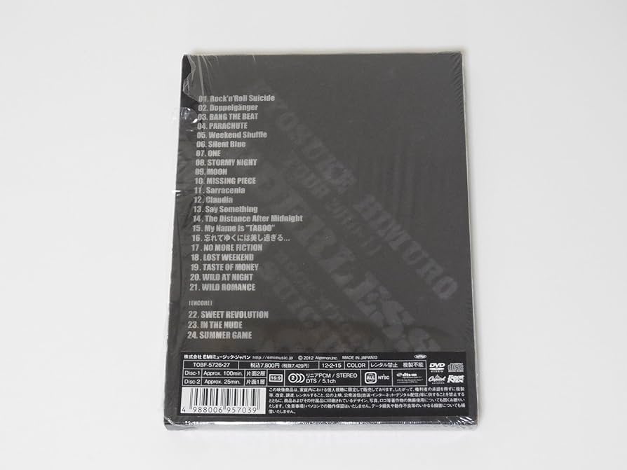 Amazon.co.jp: KYOSUKE HIMURO TOUR2010-11 BORDERLESS 50×50 ROCK'N