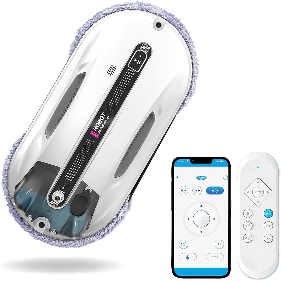 Amazon | 【全自動の窓掃除】 HOBOT-R3 ホボット 窓拭きロボット 窓