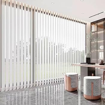 Amazon｜LRYELWA ホワイト 調光 バーチカルブラインド 遮光垂直