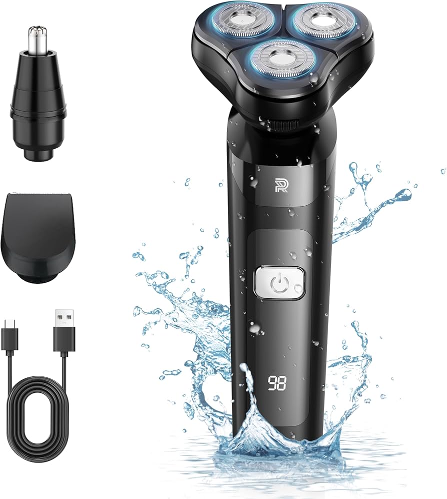 Amazon | 【新登場·1台3役】 ひげそり 電動シェーバーメンズ ひげそり