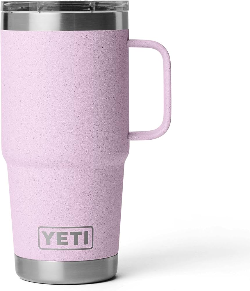 Amazon.com: YETI Rambler 20 oz Travel Mug, Stainless Steel, Vacuum