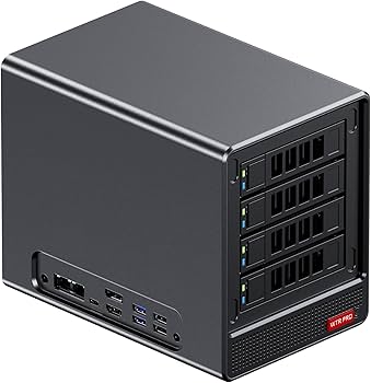 Amazon.co.jp: AOOSTAR 4べい NAS ミニpc Intel N150 mini pc OSなし