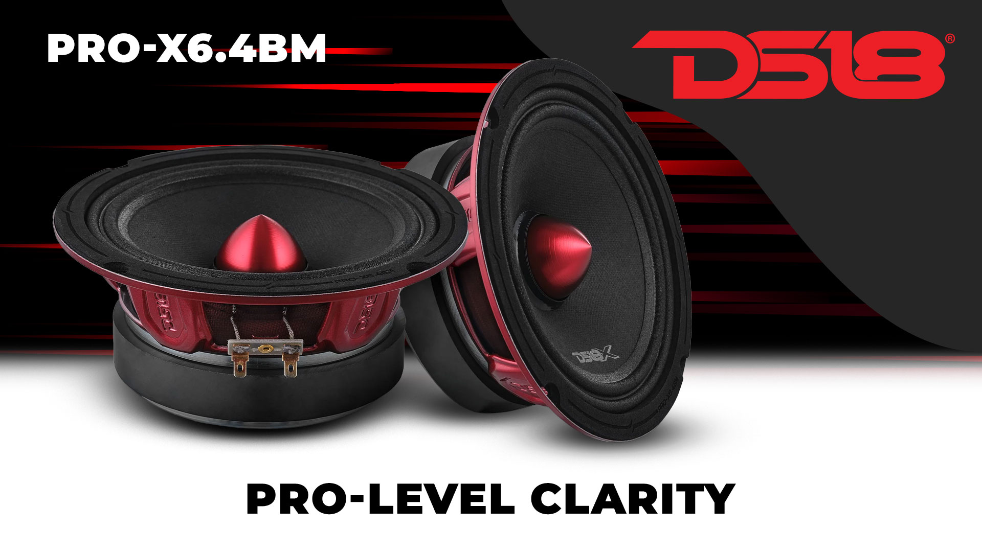 Amazon.com: DS18 PRO-X6.4BM Loudspeaker - 6.5