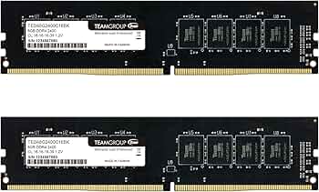 Amazon | TeamGroup Elite 16 GB ( 2 x 8gb ) ddr4 2400 MHz DIMM
