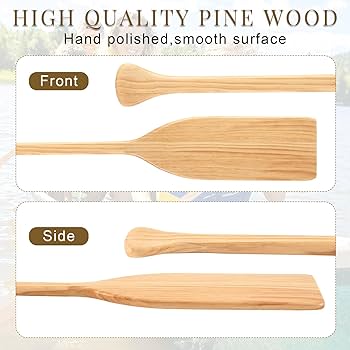 Amazon | Silipull 2個 オールウッドパドル 48インチ 木製パドル