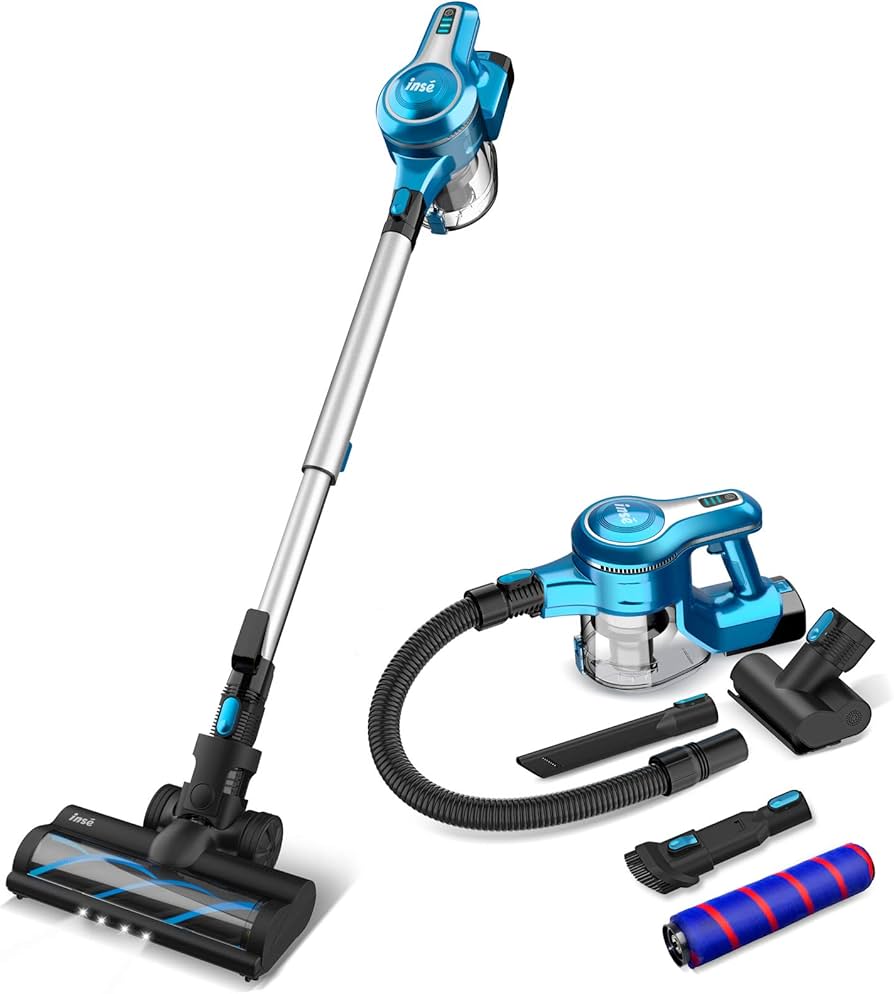Amazon | INSE コードレス掃除機 布団クリーナー スティッククリーナー