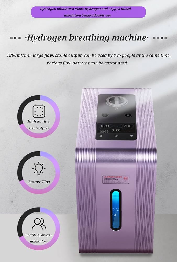 Amazon.co.jp : Aniwini 1000ml/分水素吸入器、99.99%高純度ポータブル