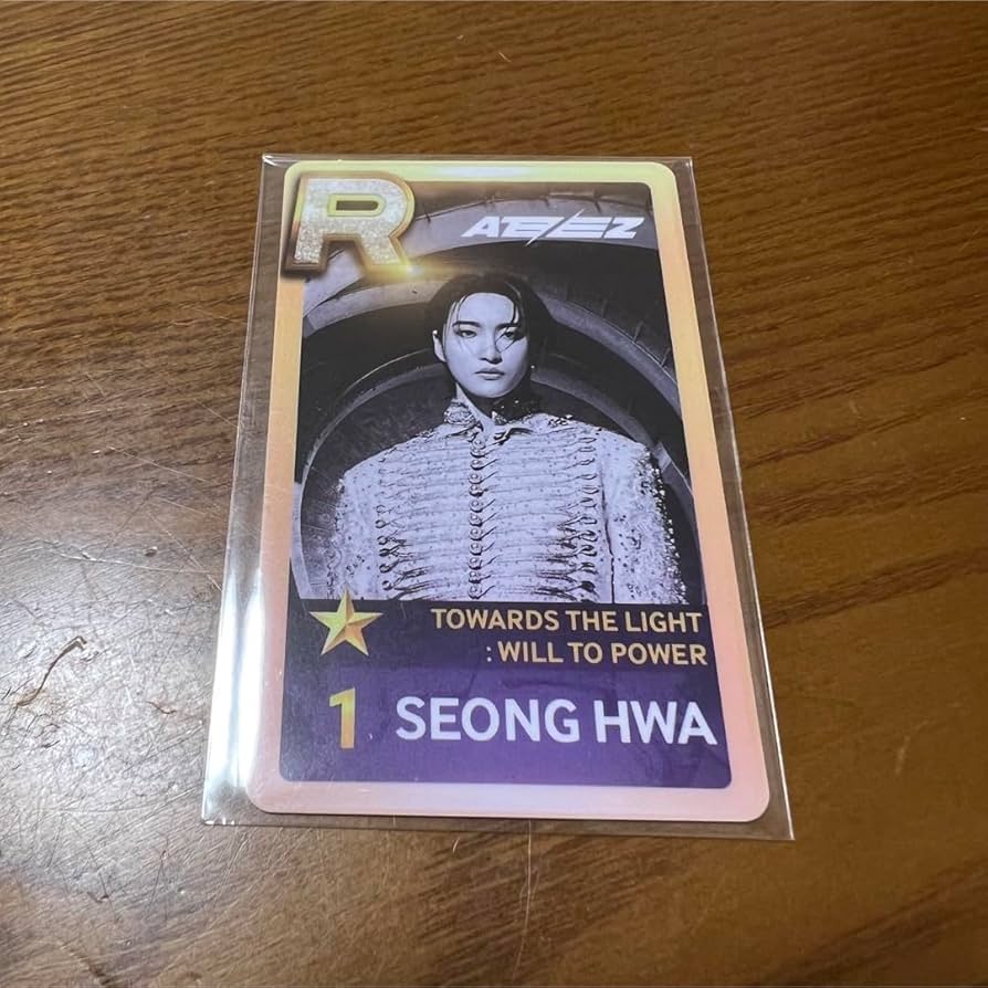 Amazon.co.jp: ATEEZ superstar トレカ ソウルコン ソンファ : おもちゃ