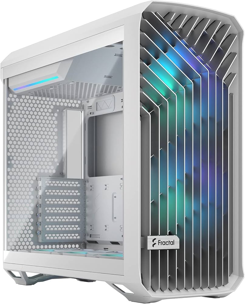Amazon | Fractal Design Torrent White RGB TG Clear Tint 冷却性重視