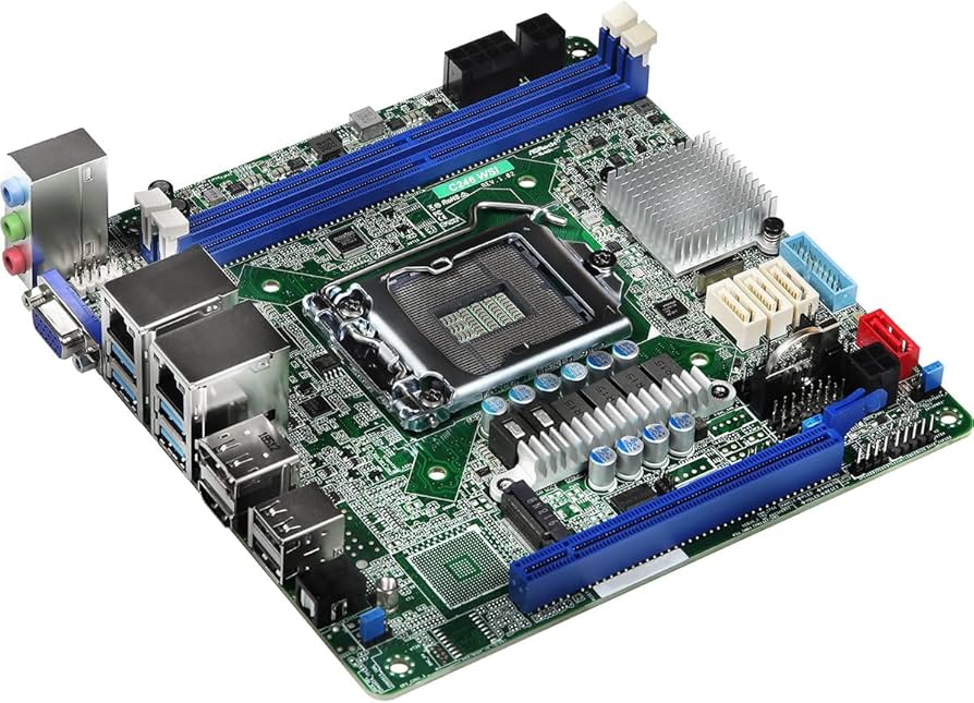 Amazon.co.jp: AsRockラックMini-ITXサーバーマザーボードLGA 1151