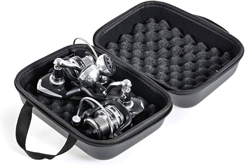 Amazon | 釣りリール収納 | 釣りリール用ジッパーデザイン EVA ハード