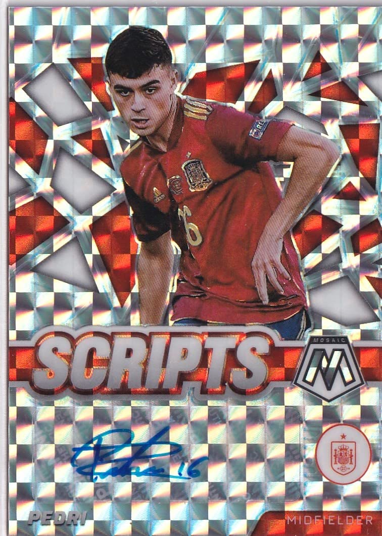 Amazon.co.jp: 2021-22 PANINI PEDRI ペドリ AUTO 直筆サインカード