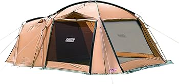 Amazon.co.jp: Coleman Tough Screen 2 Room House Tent, Sand, For 4