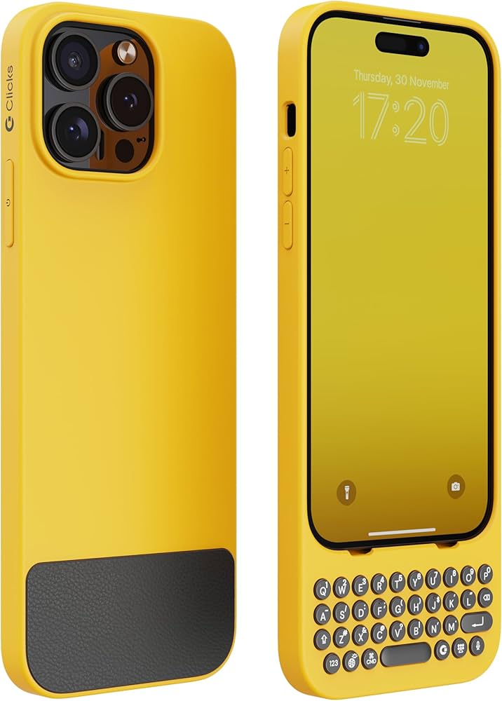 Amazon.com: Clicks Keyboard for iPhone 14 Pro – Keyboard Case for