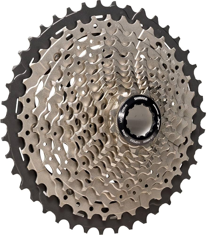 Amazon.com : Shimano Hg Cs-M8000 Cassette Silver, 11-40 : Sports